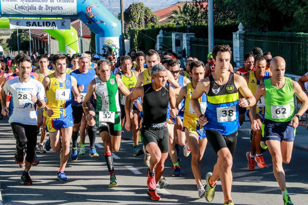 Carrera "OriMuela" y protesta de vecinos de Montep