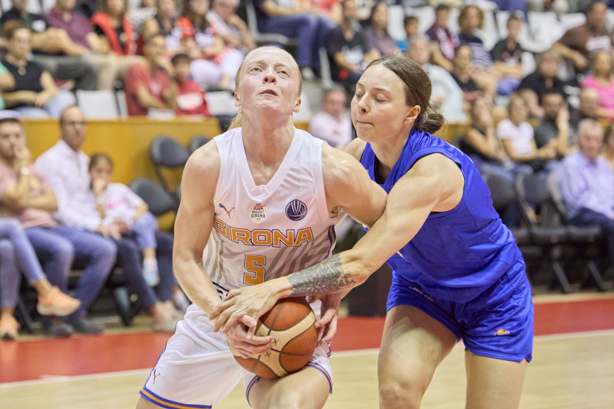 Partit d´ Eurolliga Spar Girona-Gdynia a Fontajau