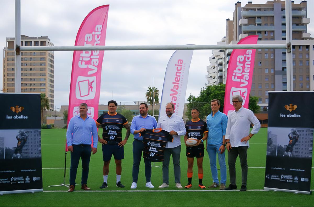 FibraValencia - Les Abelles milita en la máxima categoría del rugby español.