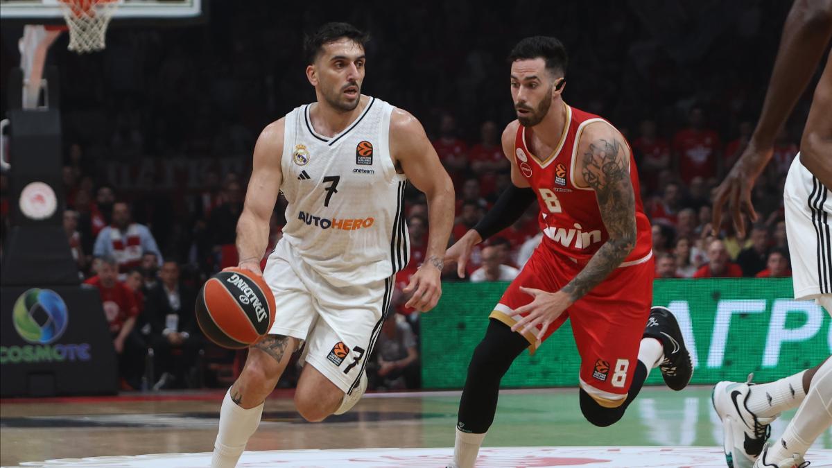 Facundo Campazzo, una de las claves del Real Madrid para el segundo partido