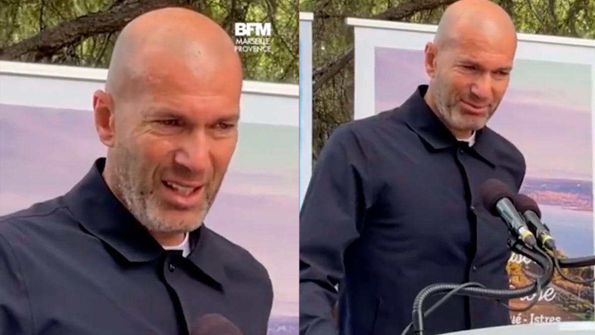 Zidane rompe a llorar tras ser nombrado padrino de una asociación de niños con cáncer
