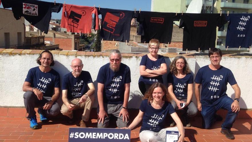 Els membres de Salvem l&#039;Empordà