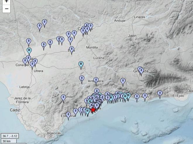 Землетрясение в Малаге потрясло юг Испании