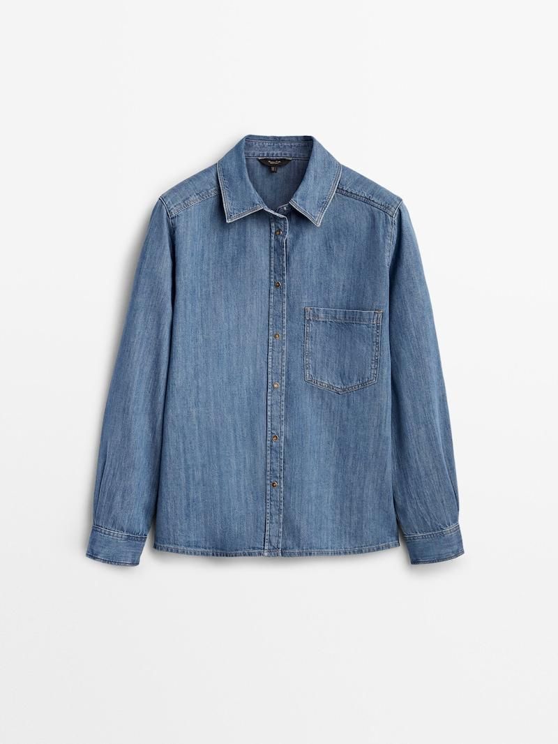 Camisa vaquera de Massimo Dutti