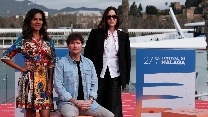 El photocall de la película &#039;Lluvia&#039; en el Festival de Málaga