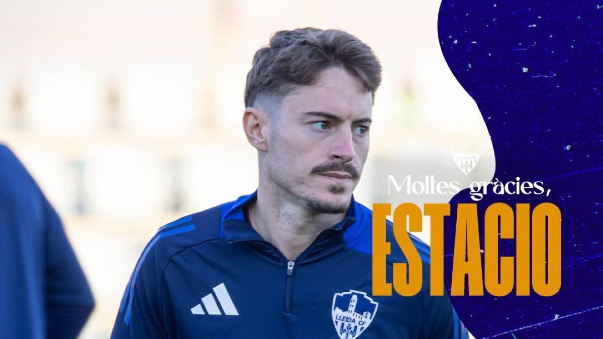 Estacio abandona el club leridano