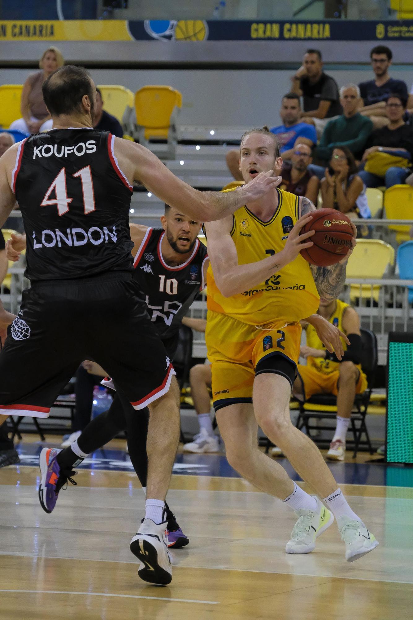 Eurocup: CB Gran Canaria - London Lions