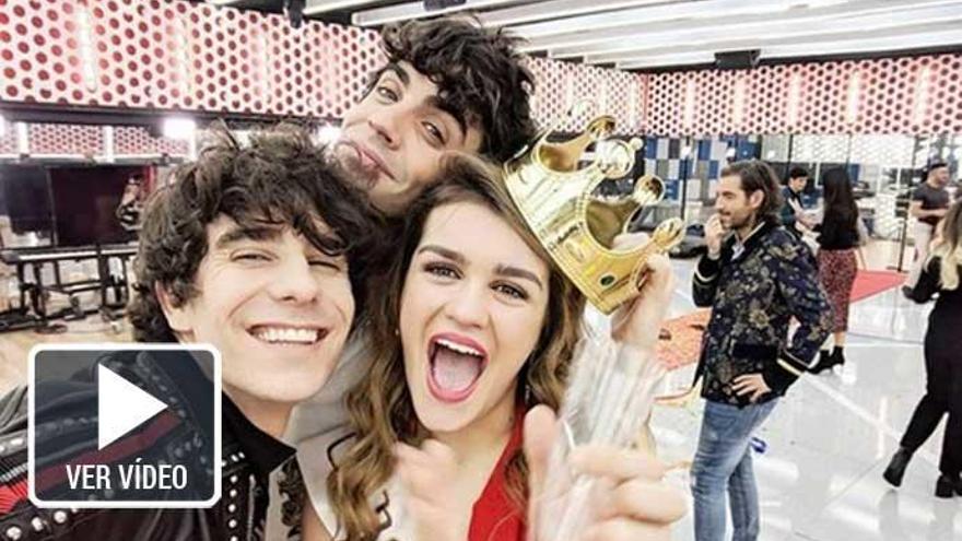 Amaia, con &#039;Los Javis&#039;.