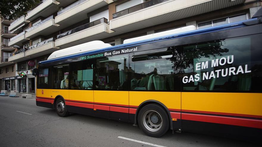El preu del gas natural dels autobusos  de Girona ha pujat un 283% en dos anys
