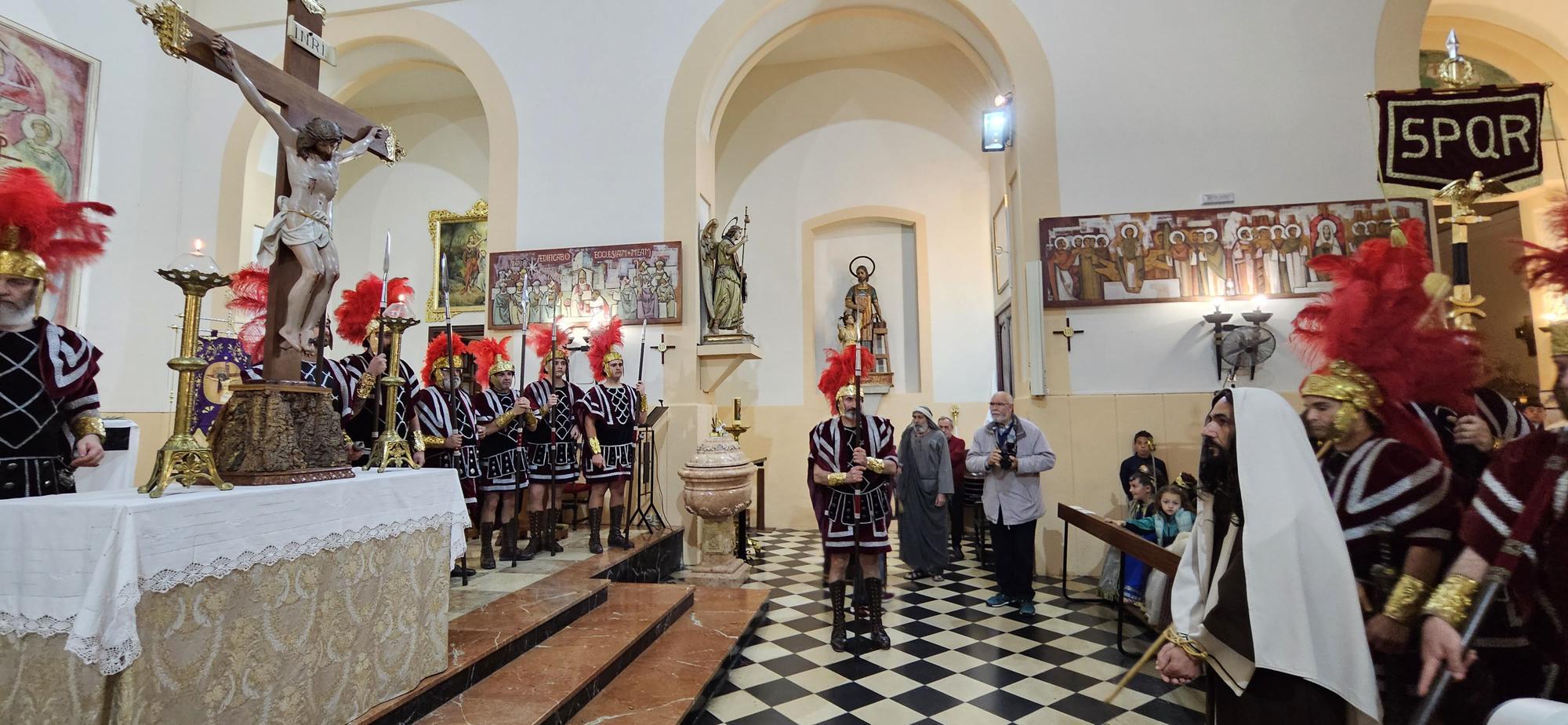 Prendimiento y Lanzada en la Semana Santa Marinera