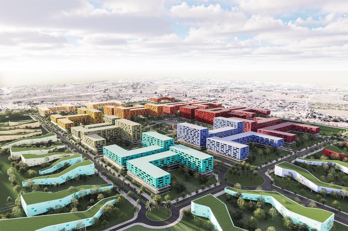 Primer encaje de viviendas en la Vega de Campanillas.