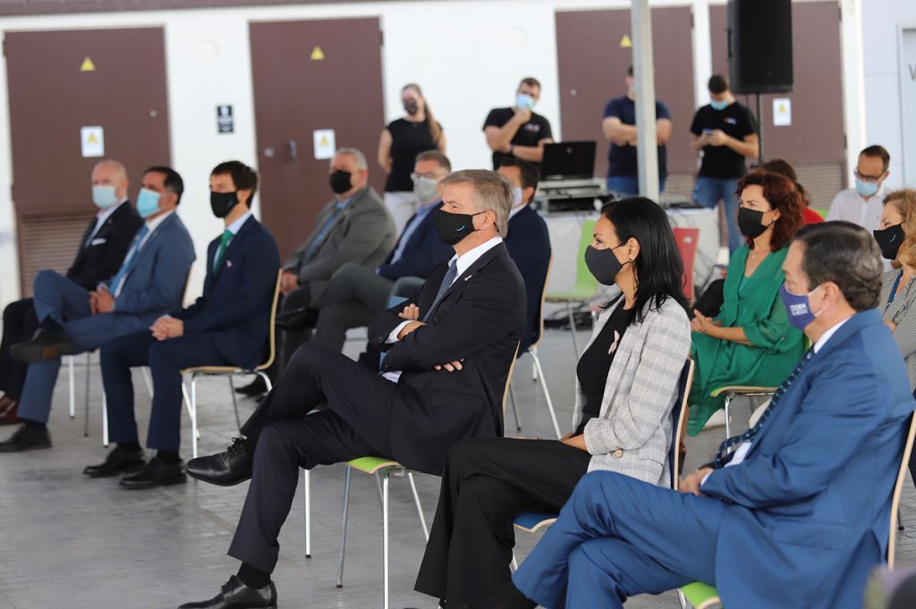 Inauguración del centro logístico de Amazon en Murcia