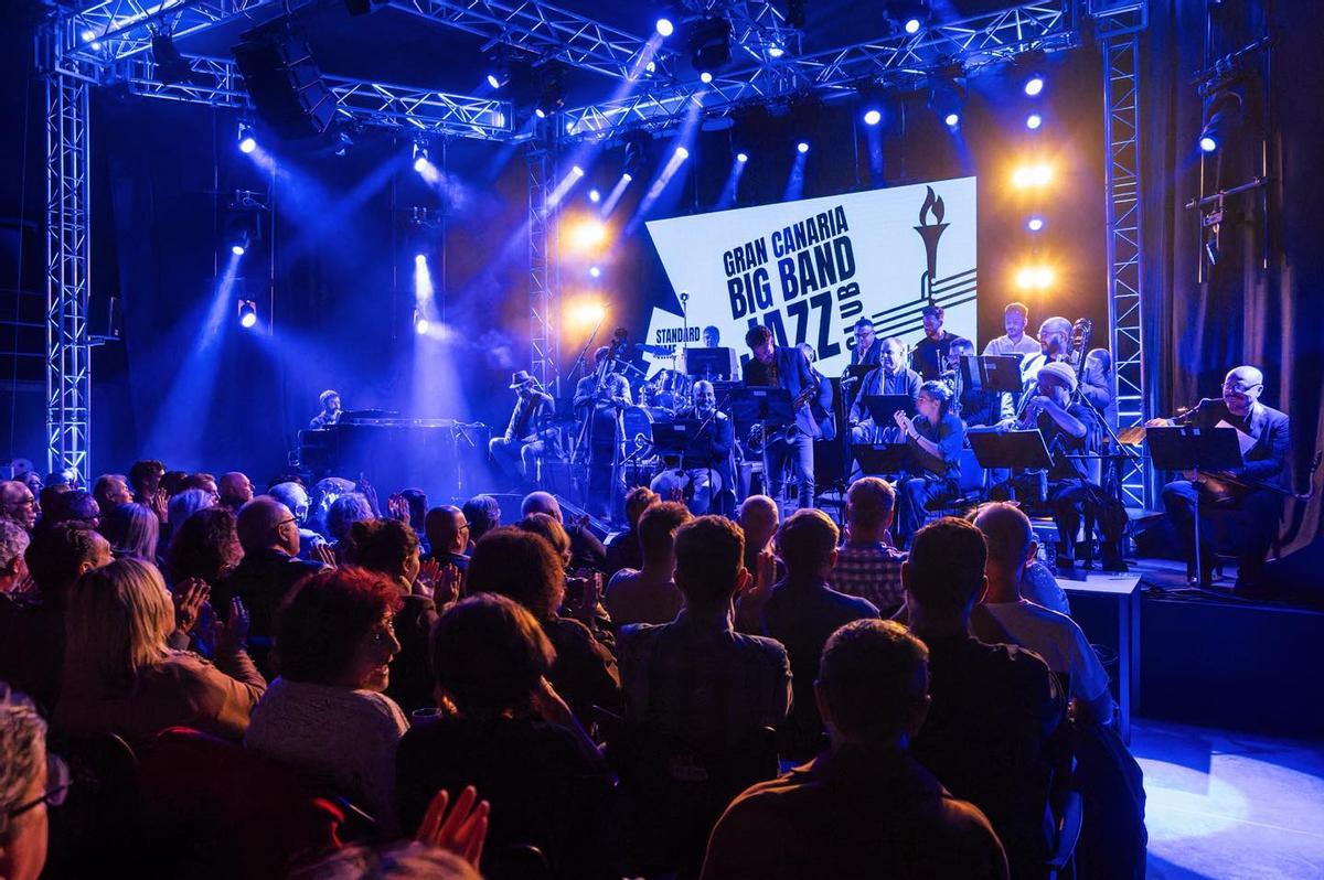 La Gran Canaria Big Band lleva el swing a la Sala Canarias en Vivo