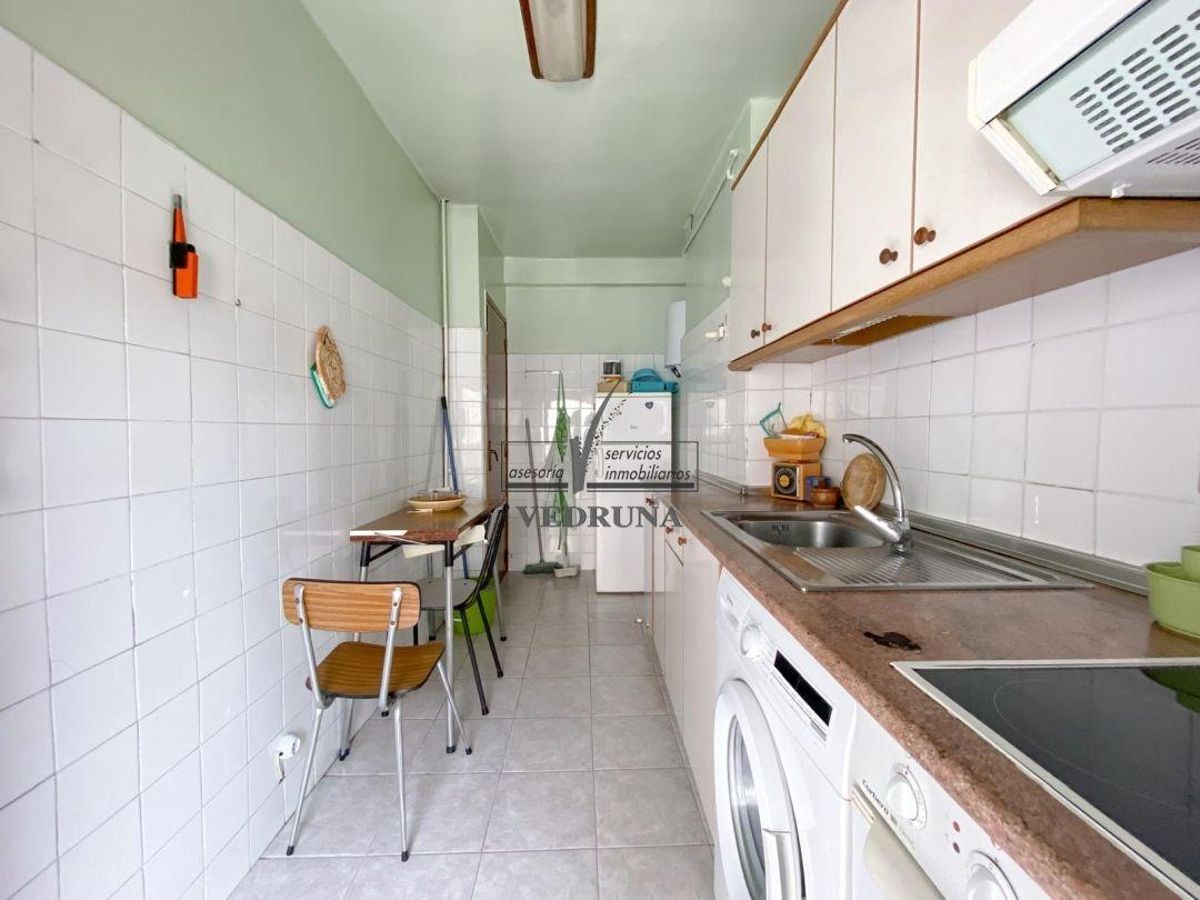 La cocina del piso a la venta en el centro de Zaragoza