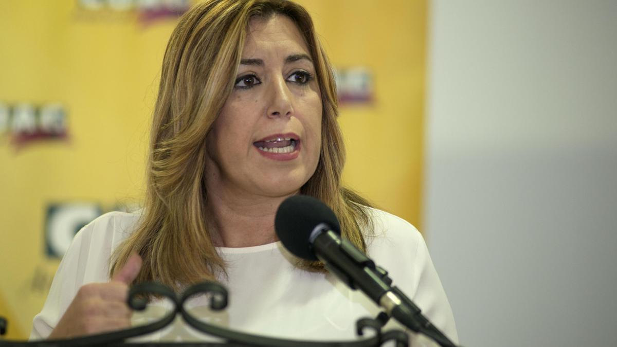 La presidenta de la Junta de Andalucía, Susana Díaz.