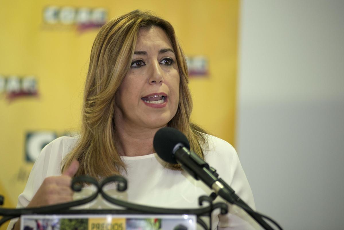 La presidenta de la Junta de Andalucía, Susana Díaz.