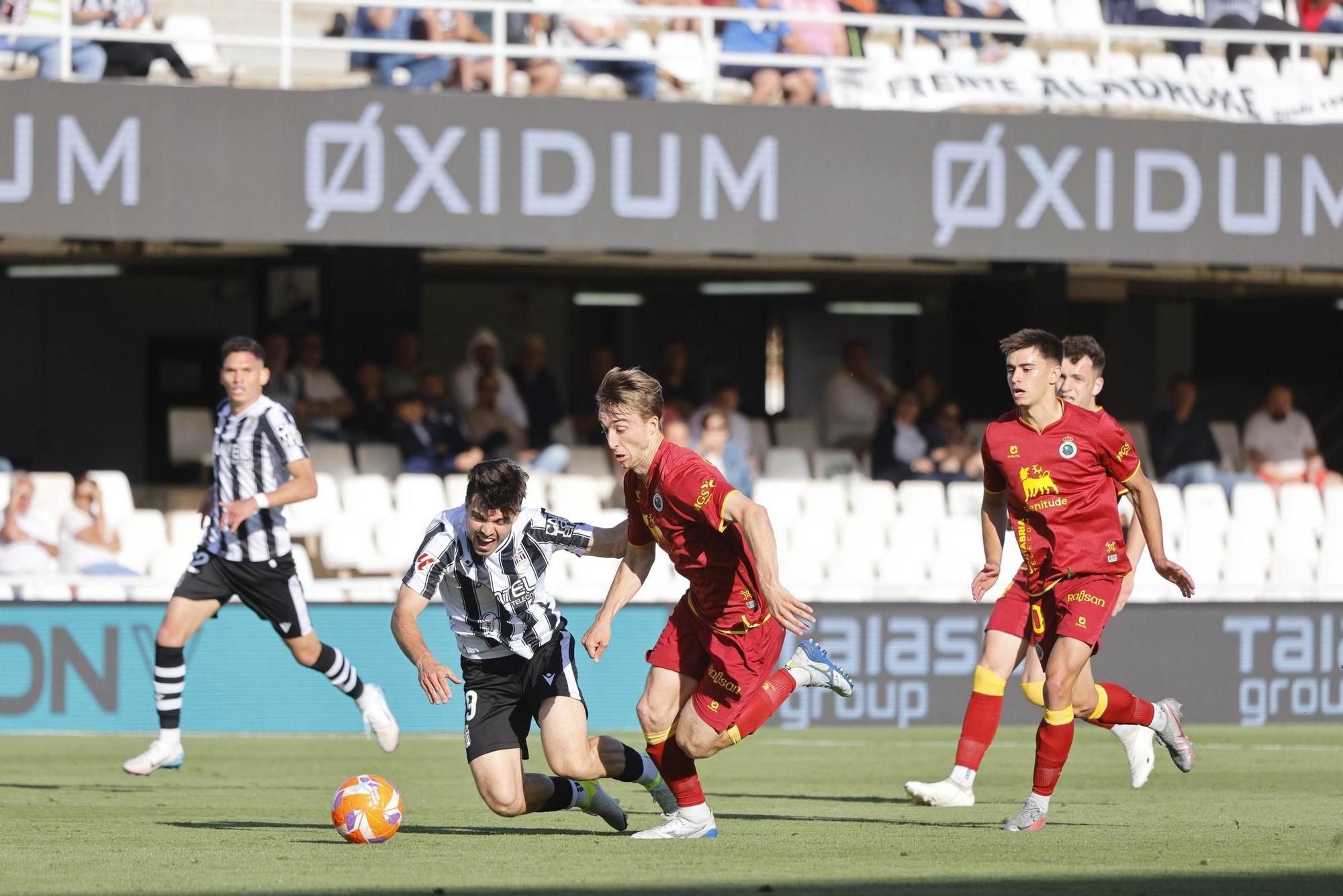 La victoria del FC Cartagena ante el Racing, en imágenes