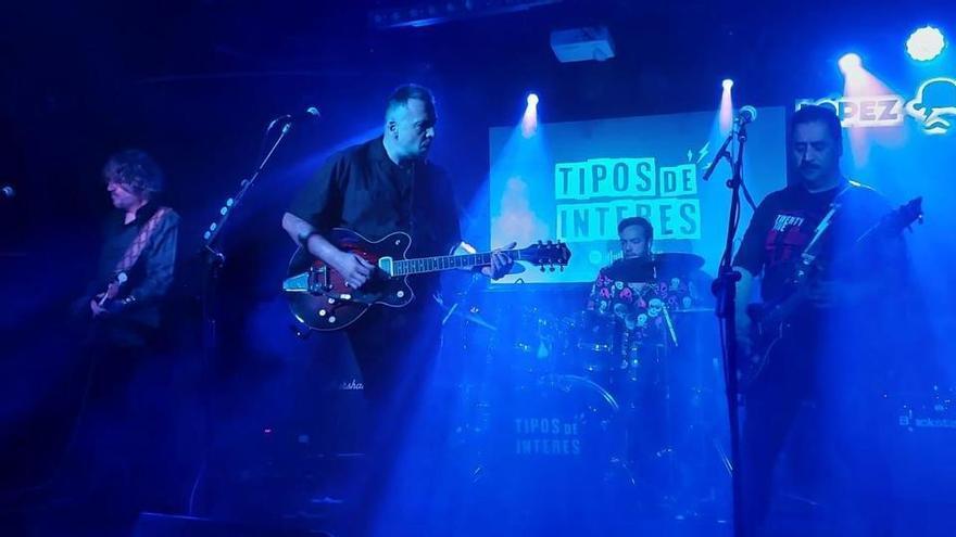 La banda zaragozana Tipos de interés se sube al podio musical aragonés: "Hacemos la música que nos gustaría que se escuchase"