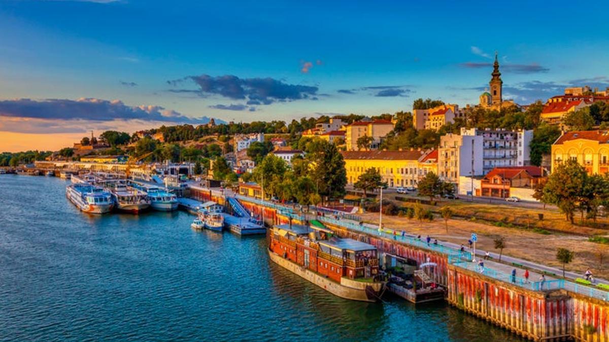 Río Danubio, Belgrado