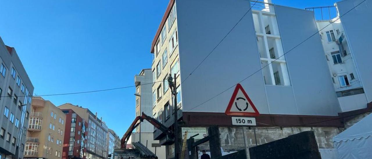 Cambios de poste de teléfono en Cangas. | S.A.