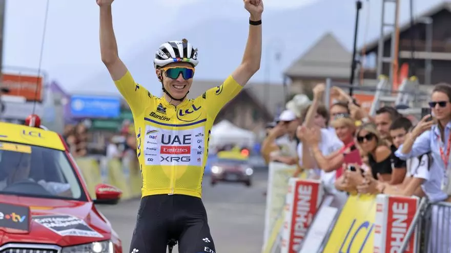 Pogacar triunfa en el Dauphiné por delante de Vingegaard