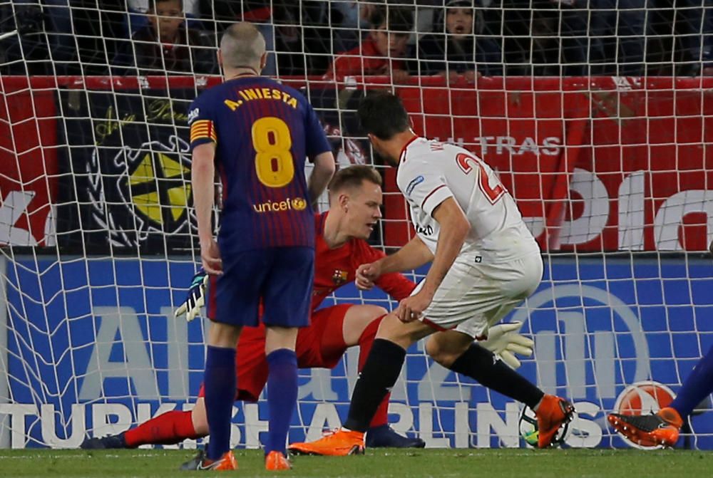 Les imatges del Sevilla-Barça