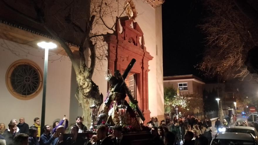 Vía crucis de la Hermandad del Carmen Doloroso en Pedregalejo