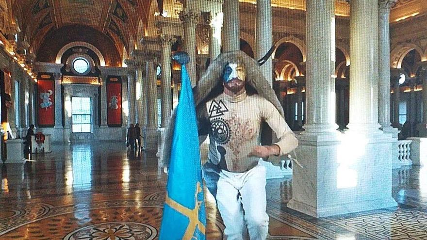 El Antroxu “que no fue” terminó en la toma del Capitolio astur