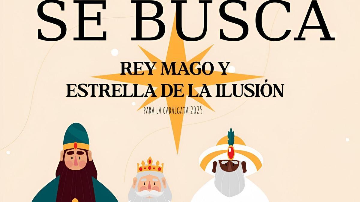 REYES MAGOS Se busca Rey Mago y Estrella de la Ilusión para la