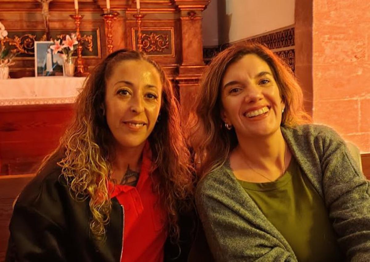 Vanesa Marín y Lucia Dimeglio.