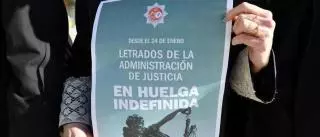 La huelga también paraliza las subastas judiciales: solo hay siete activas en Vigo