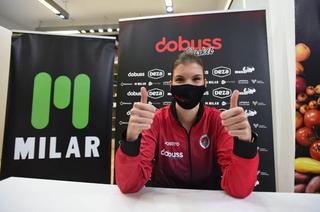 Zsofia Licskai ha llegado al Dobuss para "ayudar a este club a subir a la Liga 2"