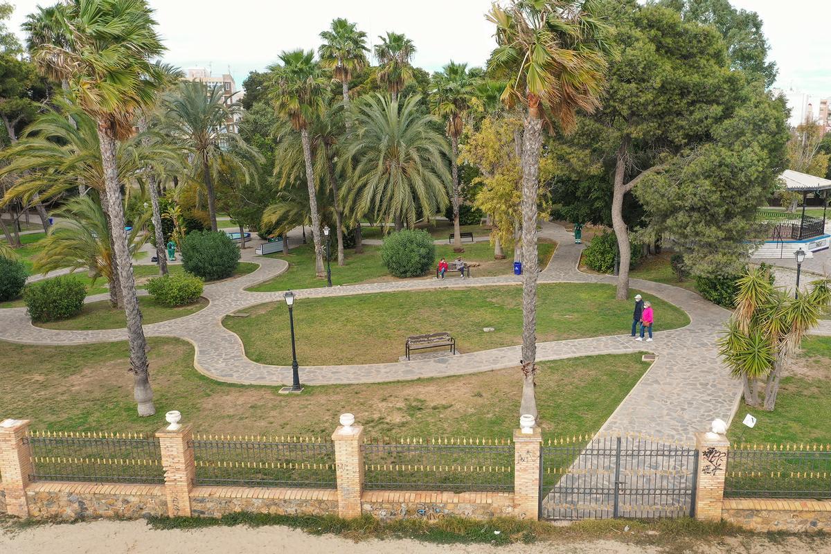 Imagen del parque de Doña Sinforosa