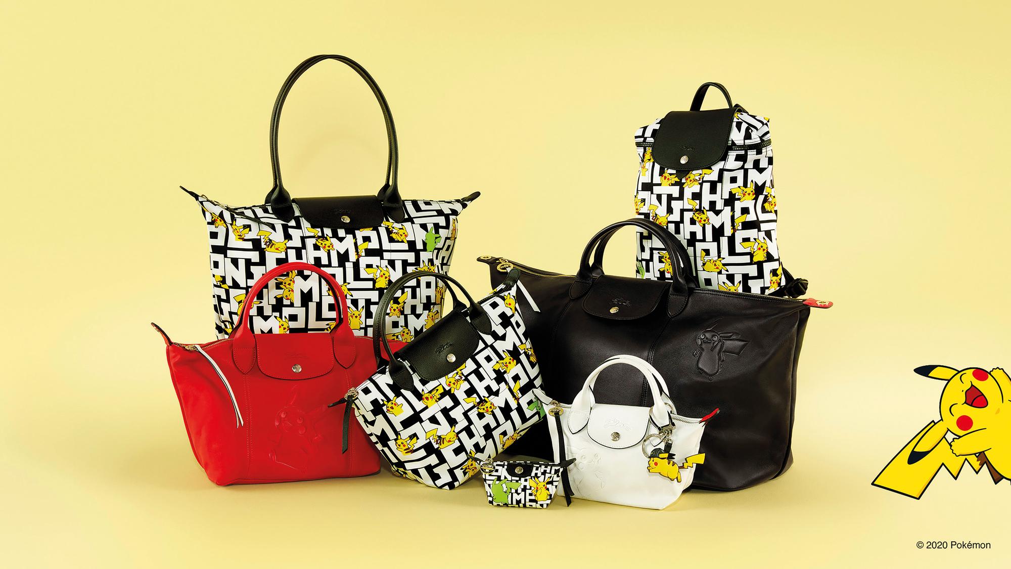 Longchamp y Pokémon Company se alían para lanzar una colaboración exclusiva de bolsos