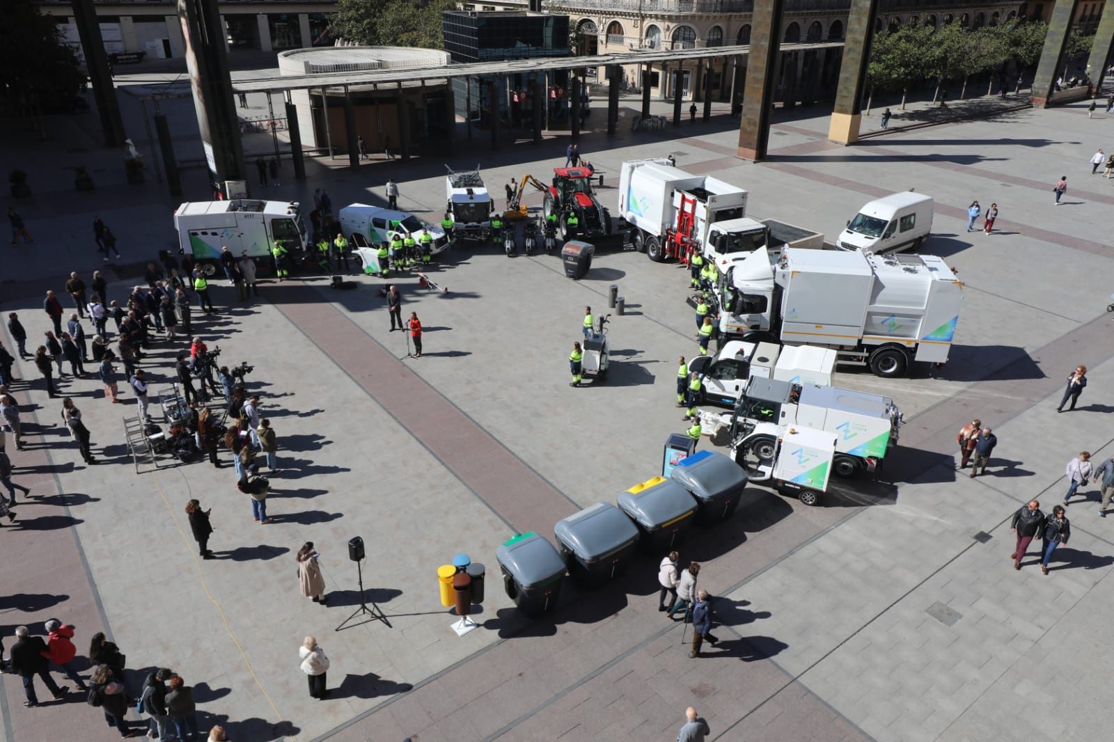 Zaragoza aumentará la limpieza de sus calles