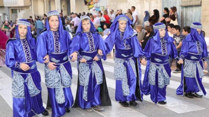 Desfile de Moros y Cristianos en Abanilla