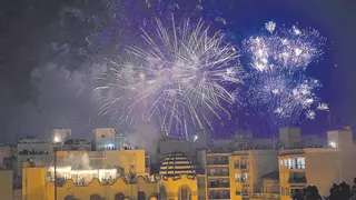 Solo 20 de las 312 palmeras patrocinadas para la Nit de l'Albà son de familias