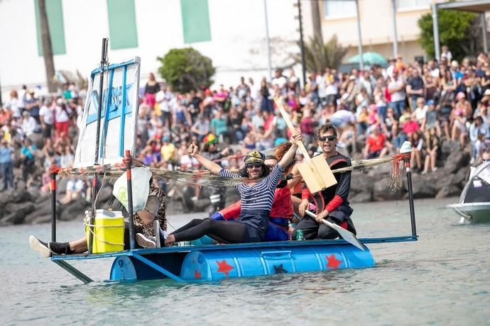 La regata de Achipencos, celebrada el domingo 3 de marzo en Puerto del Rosario