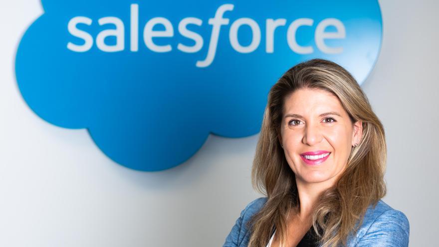 Laura Guzmán, vicepresidenta de Área de Ventas Cloud de Salesforce. ED