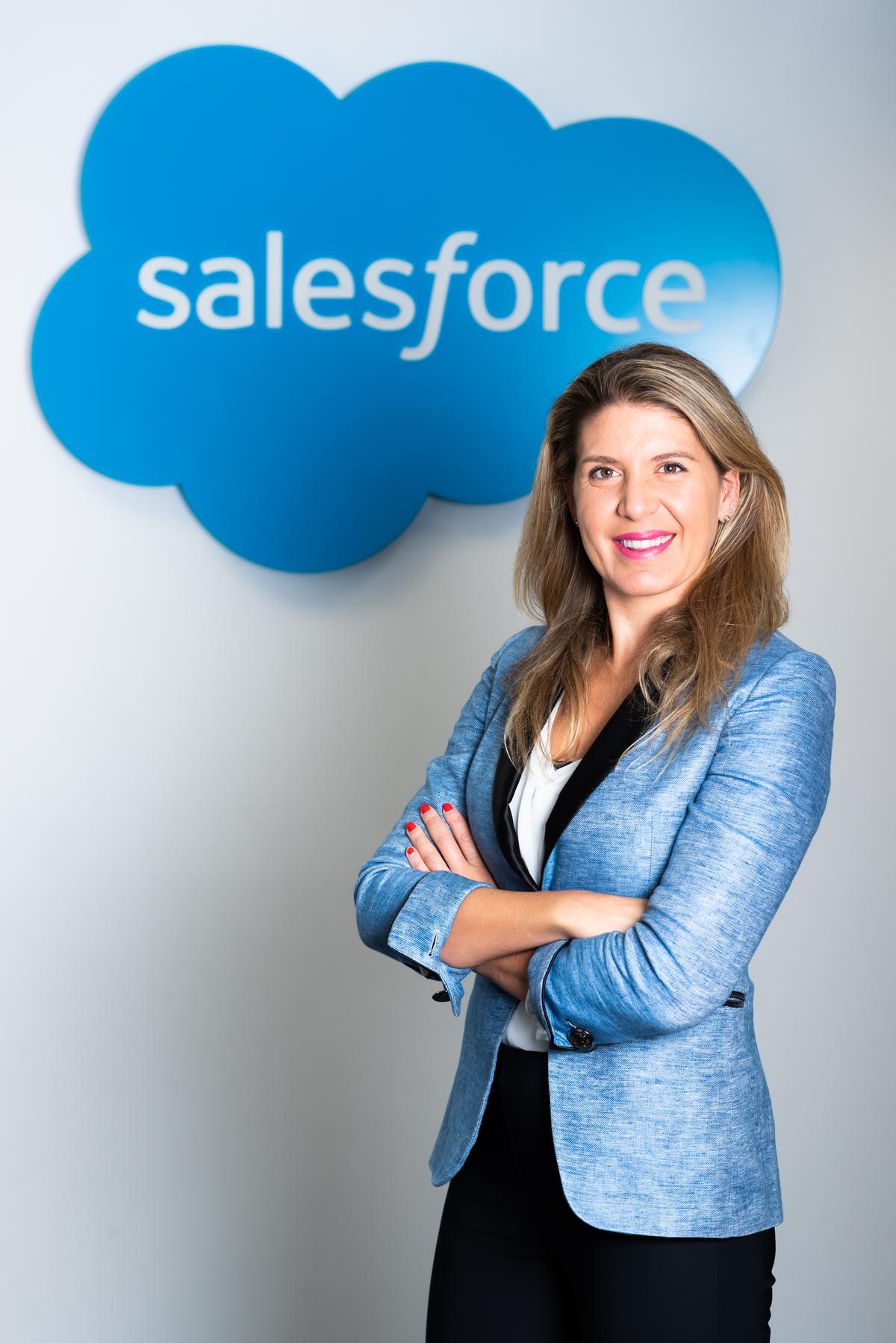 Laura Guzmán, vicepresidenta de Área de Ventas Cloud de Salesforce. ED