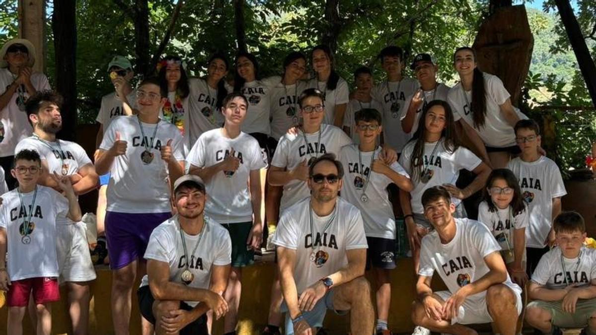 Imagen de uno de los campamentos.