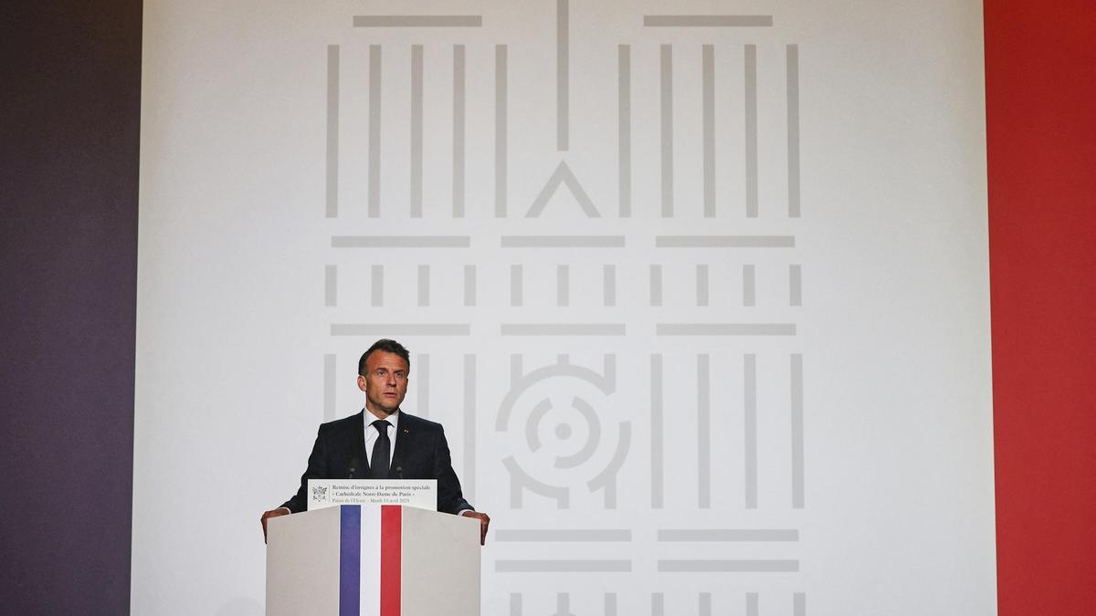 El presidente francés, Emmanuel Macron.