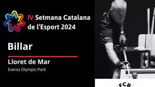 Triple competició internacional de primer nivell per arribar a l’equador de la IV Setmana Catalana de l’Esport