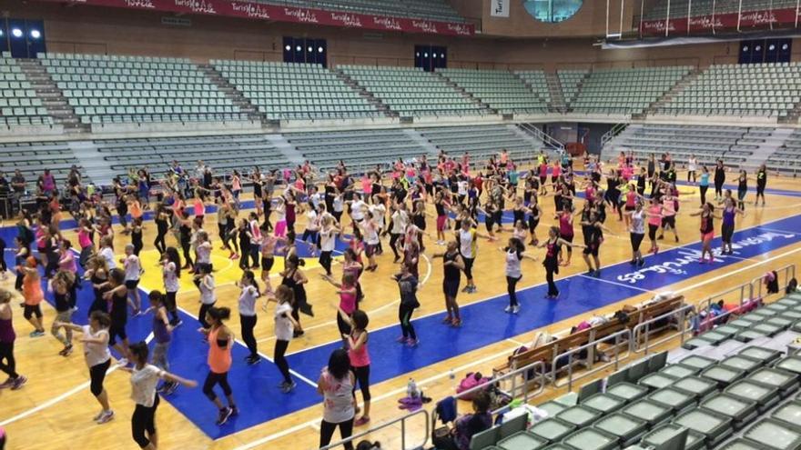 El Palacio se mueve a ritmo de zumba