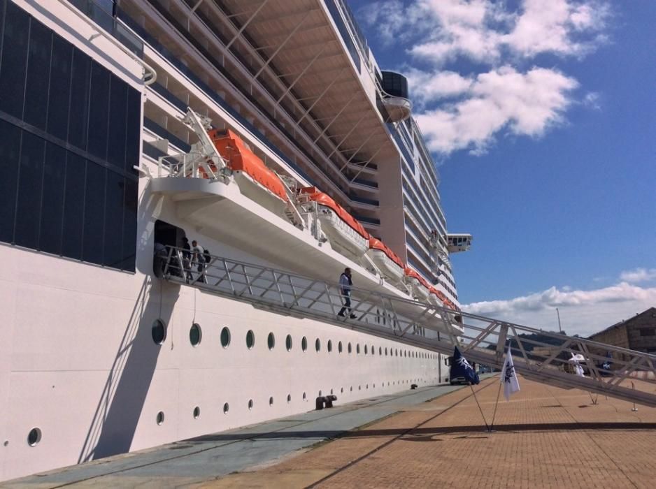 El MSC Meraviglia en Vigo