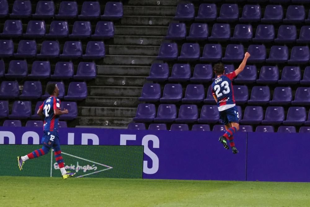 Las mejores imágenes del Valladolid - Levante en Copa del Rey