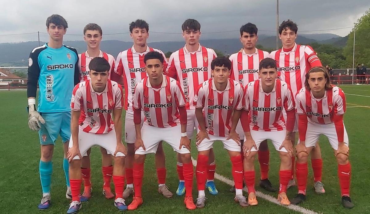 Formación del juvenil A.