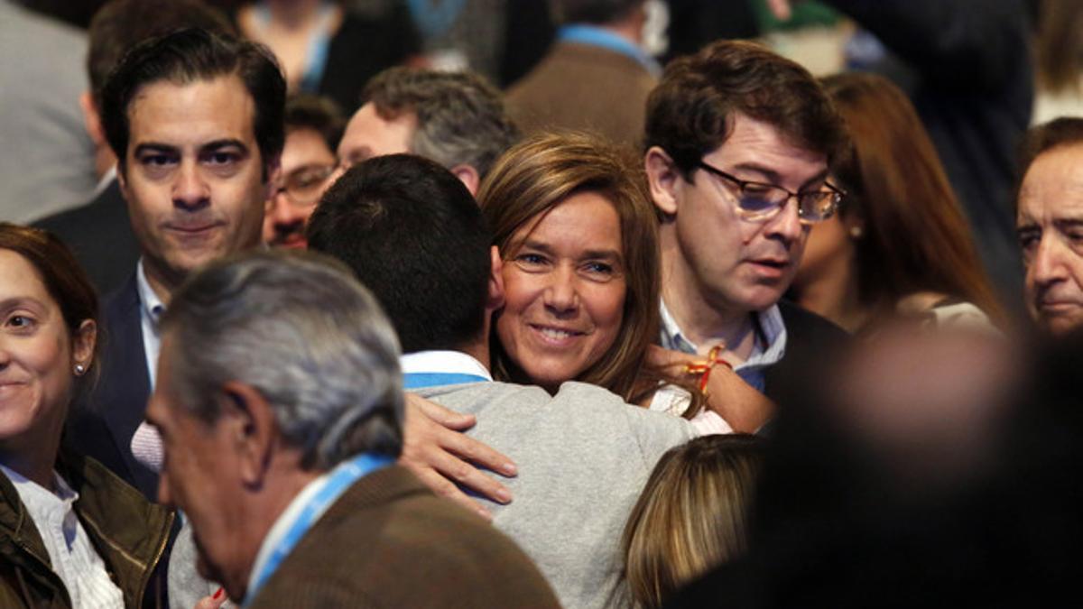 Ana Mato, en enero de este año, en una convención del PP en Madrid.