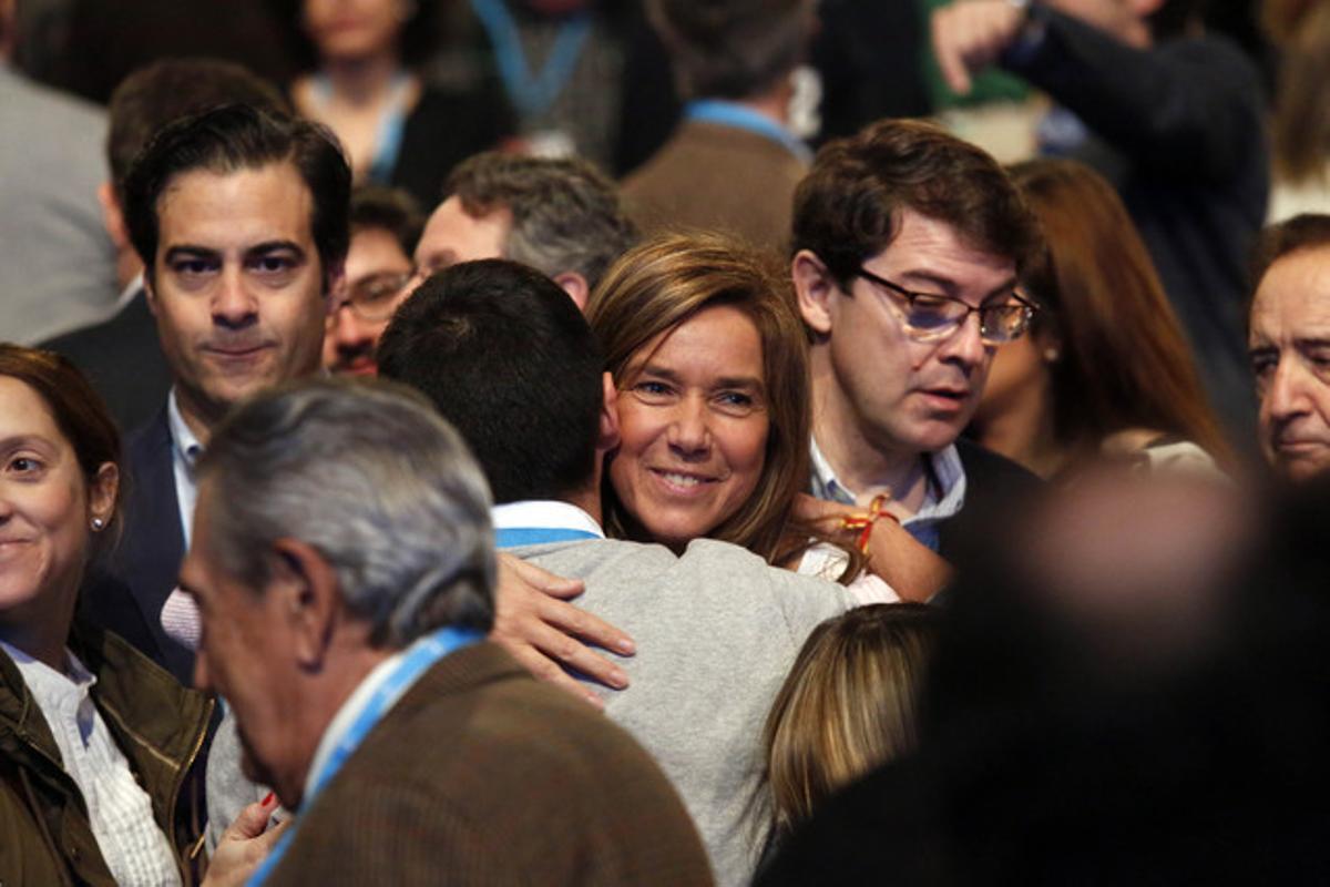 Ana Mato, el gener d’aquest any, en una convenció del PP a Madrid.