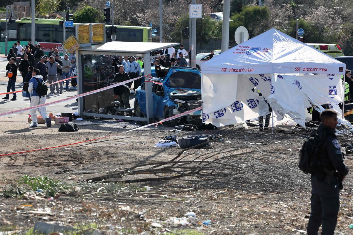 Terrorista palestino asesina a un niño israelí y hiere a otras cinco personas en Jerusalén